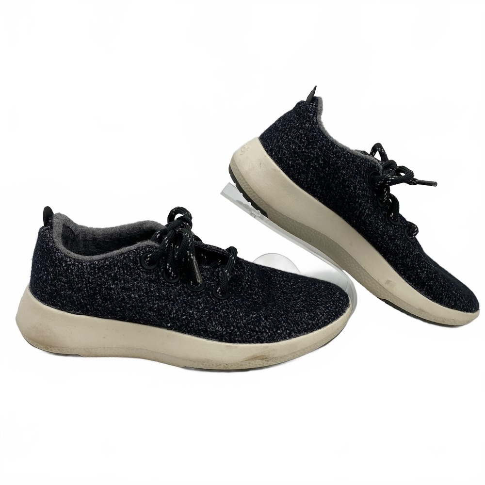 Allbirds Black Gray Knit Sneakers | Womens 6